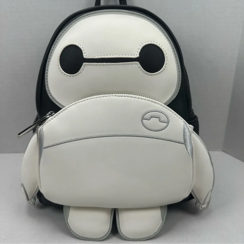 Loungefly Big Hero 6 Baymax Cosplay Mini Backpack & Wallet Bundle